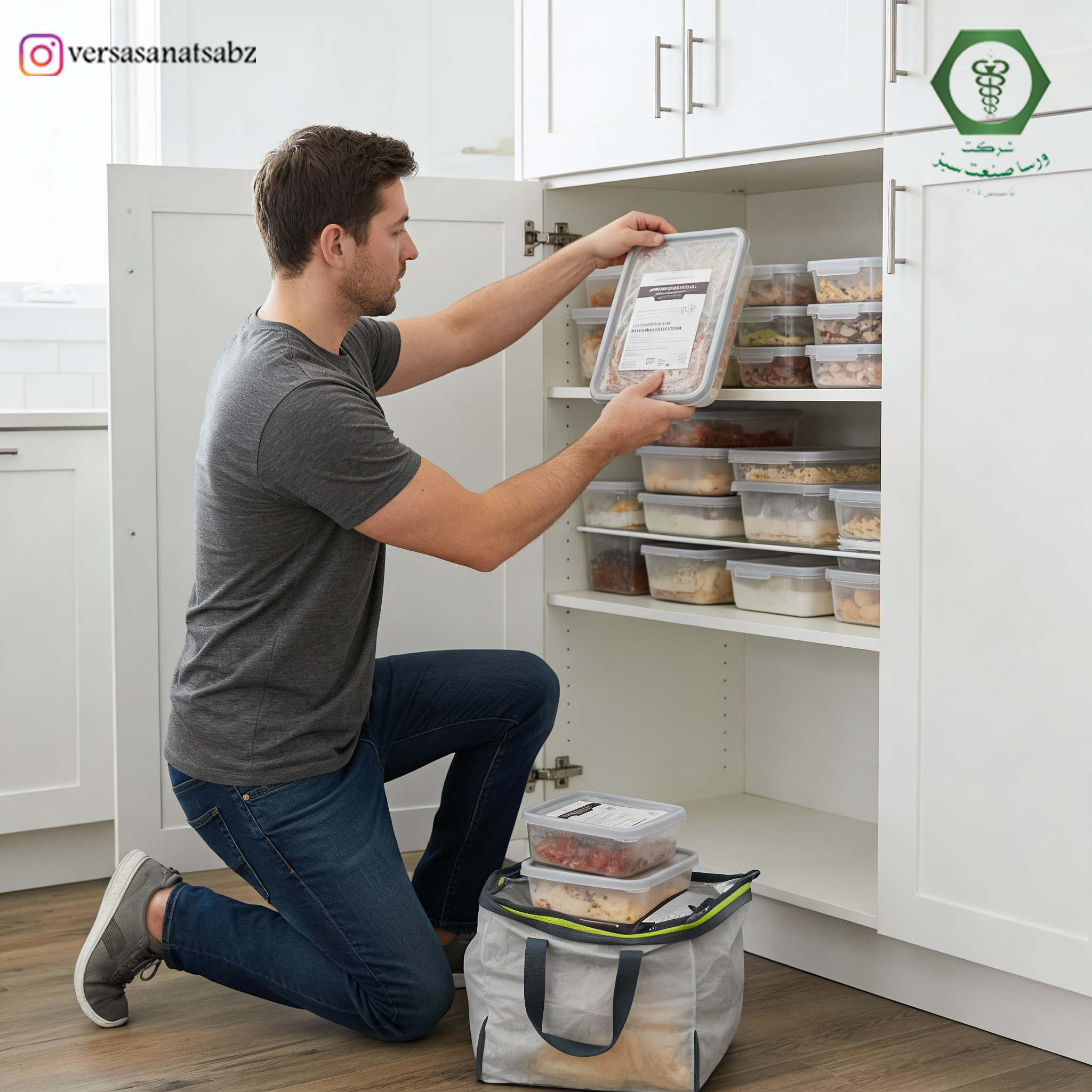 نگهداری اقلام غذایی در ظروف در بسته برای محافظت از شب پره، اقدامات پیشگیری برای مبارزه با شب پره+عکس